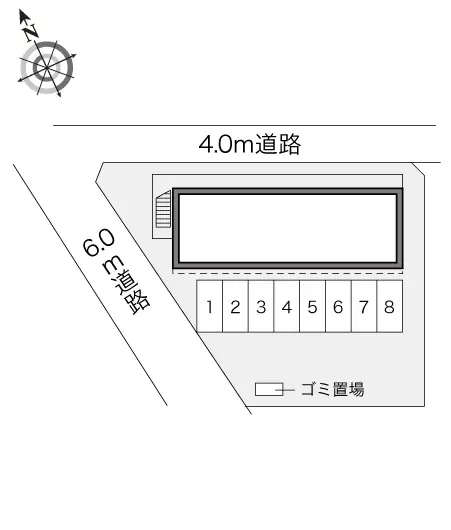 ★手数料０円★鎌ケ谷市北中沢　月極駐車場（LP）